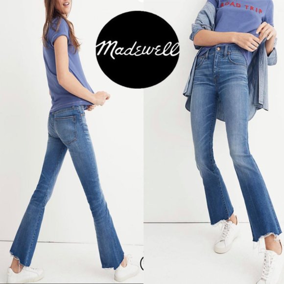 madewell chewed hem
